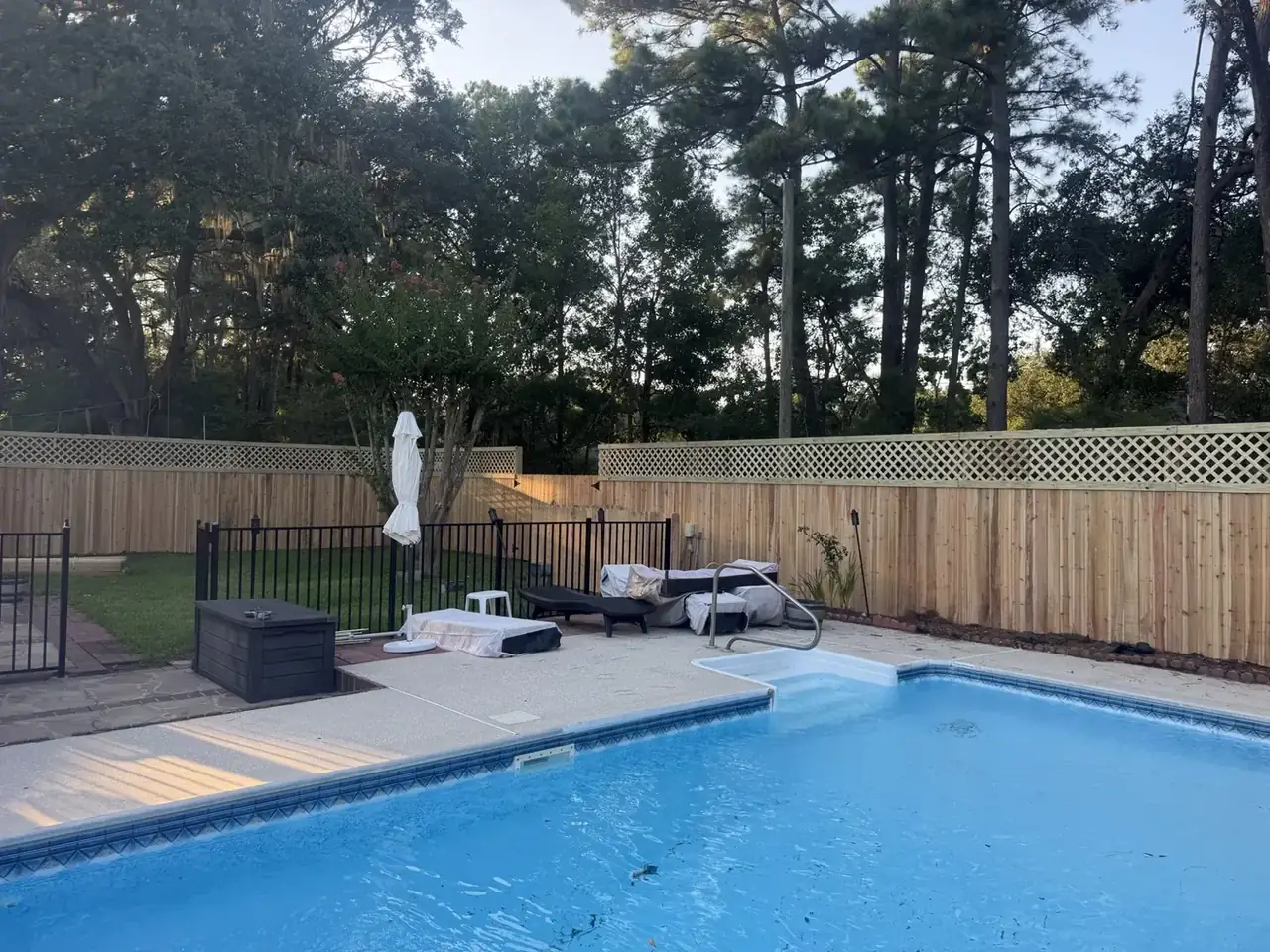 Omega Fence custom pool enclosure